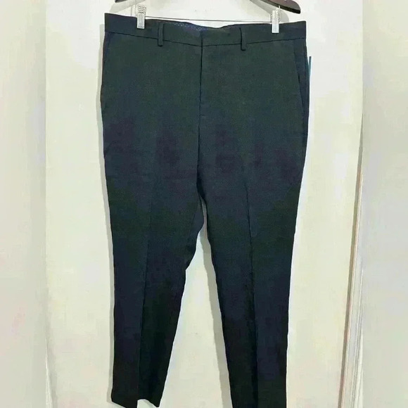 Perry Ellis Other - NWT Perry Ellis Mens Portfolio Travel Luxe Dress Pants Flat Black Size 36 x 30